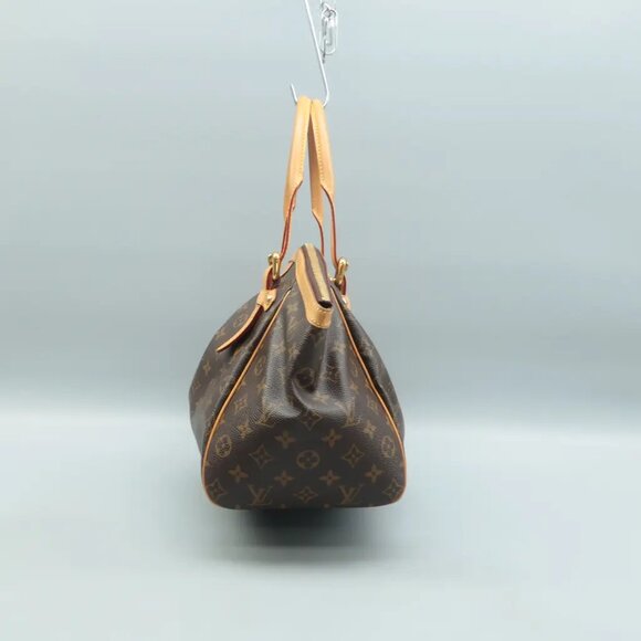 100% Authentic Louis Vuitton Tivoli Brown Monogram Canvas Tote - Picture 3 of 12